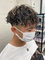 スターズ 川越店(STARS)&nbsp;ハイライト　束感ツイストスパイラルパーマ