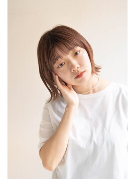ジュール 新宿三丁目(Joule) ミディアムヘア/ショコラベージュ/ボブルフ/新宿