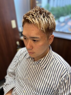 ヒロギンザ 浜松町店(HIRO GINZA) ハイライト/ツーブロックマッシュ/束感/波巻き/浜松町