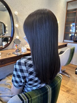 エルサフィロ キタハマ(el zafiro kitahama) 20×30×40代×ナチュラル×髪質改善×ロング×グレージュ