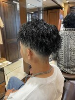 リットジェンツ 千葉(Lit Gents)&nbsp;フェードカット&ツイストスパイラルパーマ