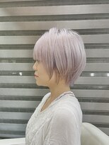 ヘアー ジップ(hair Zip) ホワイトショート