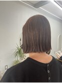 白髪ぼかしハイライト