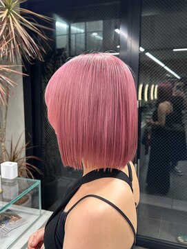 ソル 栄矢場町(SOL) 切りっぱなしボブ/美髪/ピンクブラウン[栄駅/矢場町駅]