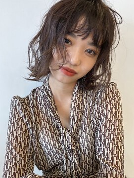 ヲタク(wotaku.) グレージュブリーチなし透明感カラーくすみカラーアッシュカラー