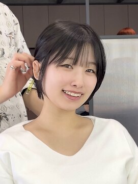 ビューエヒメ(VIEW EHIME) 大人ラフウェーブ20代30代40代ボブブラウンショート顔周り