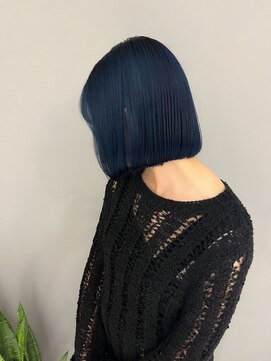 グロウバイニューヨークニューヨーク(Grow by NYNY) 【坂本】ケアブリーチ×ブルーブラック