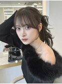 小顔顔周りカット