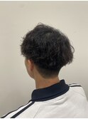 マッシュ×パーマ