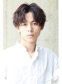 爽やかセンターパート