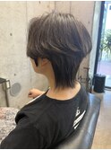 「大久保」ウルフカット