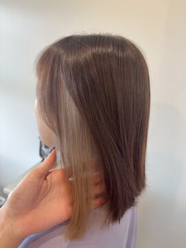 ジジ フィーカ 佐野(Gigi fika) イヤリングカラー ミルクティーベージュ