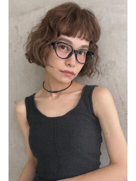 バロンフェム(baLon.fem) 【Stylist 本田愛】フレンチボブ=ニュアンスパーマ