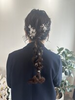 ラフ バイ へアーフリーティー(Laf by Hair freety)&nbsp;結婚式ヘアアレンジ