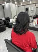 イメチェンスタイル/フルバング/似合わせカット/東銀座