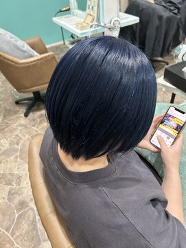 ヘアーディア(Hair...DiA) ネイビーブルー