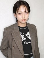 バース(BIRTH)&nbsp;ショート＆ボブ【BIRTH】天神駅5分. 黒髪外ハネショート