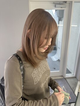 キオク(KIOX) ワンカラー/ブリーチカラー/髪質改善/ハイトーンカラー