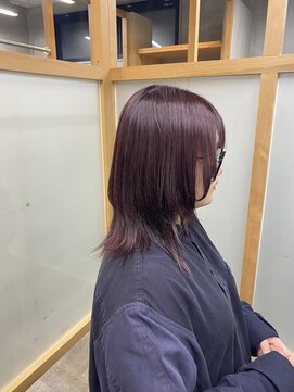 フレーム なんば店(FRAME) ▽レイヤー×ピンクバイオレット