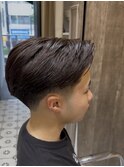 メンズ/スパイキーショート/フェード/ニュアンスパーマ
