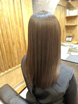 トゥーリ 長崎葉山店(tuuli) 髪質改善カラー　オリーブグレージュ