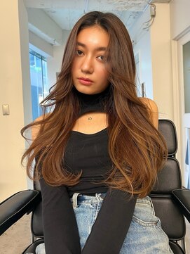 ランプ 代官山(the lamp) 20代大人美人艶髪透明感ライトブラウン小顔くびれレイヤー