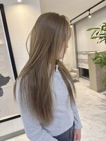 ヴィア 京都烏丸(Via)&nbsp;ケアブリーチ/くすみベージュ/ダブルカラー/ハイトーン