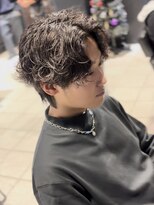 アウル 心斎橋(owl)&nbsp;センターパート/シャドウパーマ/ルーズパーマ/メンズパーマ