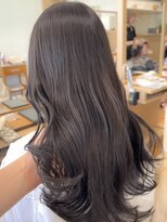 バイオレット 栄店(Violet) ラベンダーグレージュ/ブリーチ無しカラー/つやグレージュ