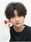 ツイストスパイラルシャドウパーマサーフカールフェザーパーマ
