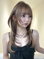 アイトーキョーエス 渋谷(AI TOKYO S)&nbsp;着物ヘア/大人ガーリー/ダークアッシュ/似合わせカット/渋谷