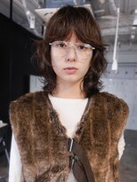 アイティー バイ アルバム 中野店(IT by ALBUM)&nbsp;顔周りレイヤーミディアムウルフレイヤーおくれ毛_F21199
