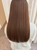 ロマンヤカタ ファース(ROMAN YAKATA fars)&nbsp;髪質改善　まとまるセミロングヘア　Aujua＠田代2/22