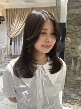 ザザ ZA/ZA 目白 レイヤーカット♪顔周りレイヤー/目白美容室