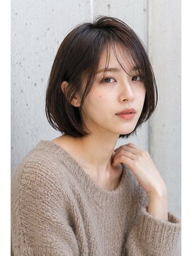 ワゴンバイアフロート(Wagon by afloat) ボブ×30代40代×大人ボブ×チョコレートブラウン×池袋