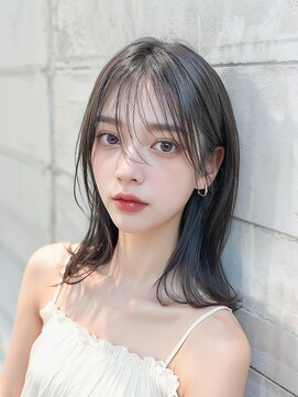 フォームフォローズファンクション 本郷(FORM FOLLOWS FUNCTION) シアーグレージュ×外ハネくびれミディ