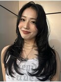 ◎あみたらし/ワンホンレイヤー/韓国巻き/顔周りカット/銀座130