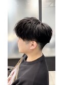ナチュラル刈り上げマッシュ