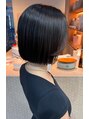 ディーバ 横浜(D.I.E.V.A) 首元すっきり切りっぱなしボブ!お手入れも簡単◎