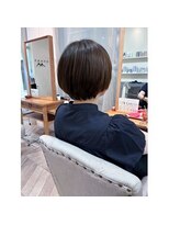 フロラクロマ 上通NEWS裏(FLORACHROMA)&nbsp;40代大人女性のショートボブ