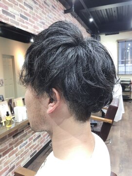 アトリエ ナルー(atelier NALU) パーマで差が出る！男のカッコいいマッシュショート♪