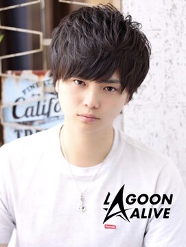 ラグーンアライブ(LAGOON ALIVE) メンズ/メンズカット/スパイラルパーマ/ツイストスパイラル/盛岡