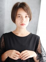 ヘアメイク ナル(hair make nalu)&nbsp;襟足スッキリかきあげショート