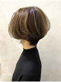 襟足タイトなハンサムショート☆
