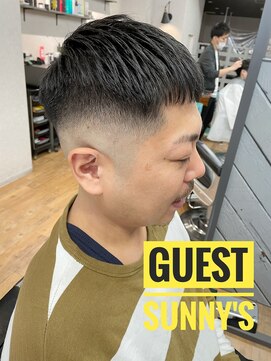 サニーズ バーバー(Sunny's barber) クロップフェード
