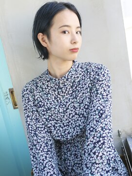 バース(BIRTH) 天神【BIRTH】大人かわいいくすみブルータイトボブ