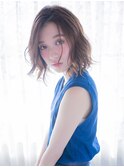 ☆月曜営業☆ojiko.roji大人可愛いゆるふわウェッティボブ