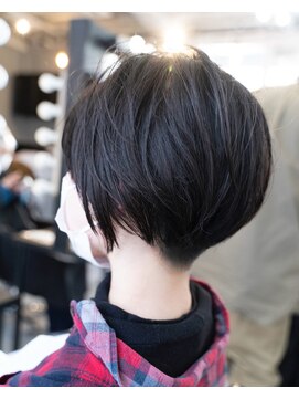 シャロン(SHARON) 【SHARON】黒髪/マッシュバング/ナチュラルレイヤーショート