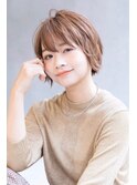  【ARTE表参道/青山】モテ髪ハンサムショート×透明感カラー