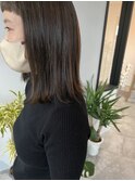 オリーブグレージュ×ミディアム